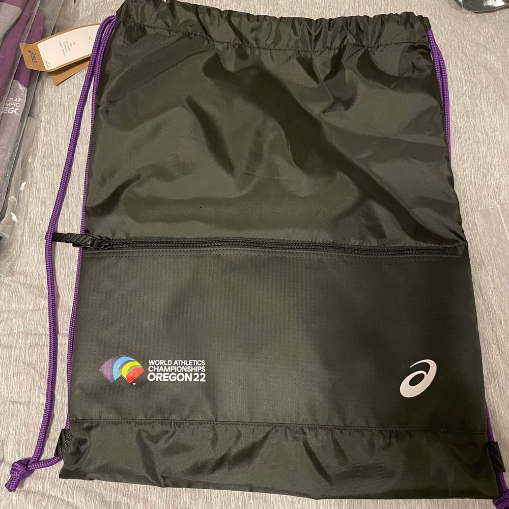 Asics drawstring backpack